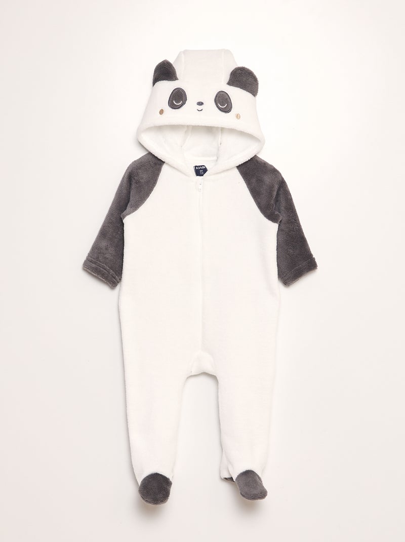 Mono polar 'panda' BLANCO - Kiabi