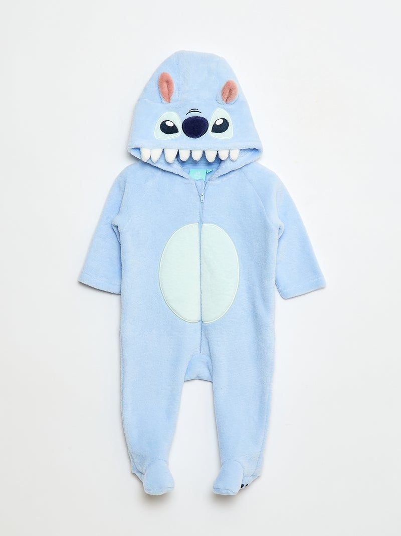 Mono polar 'Stitch' 'Disney' con pies Azul - Kiabi
