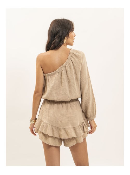 Mono short de gasa de algodón XITONIA - Kiabi