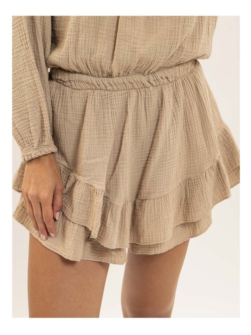 Mono short de gasa de algodón XITONIA - Kiabi
