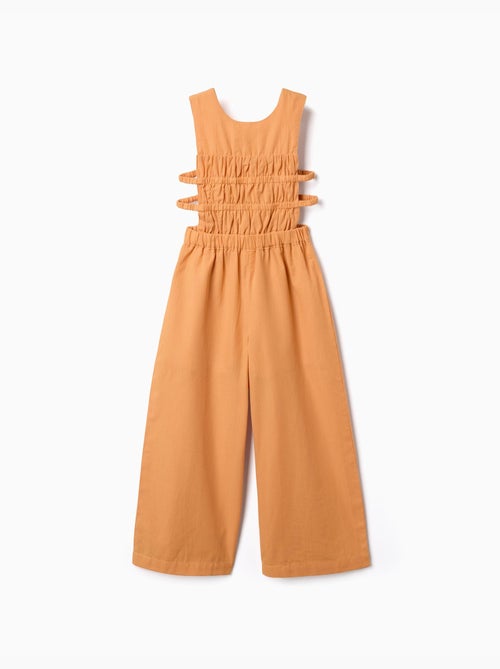 Mono sin mangas de algodón con laterales abiertos - Kiabi