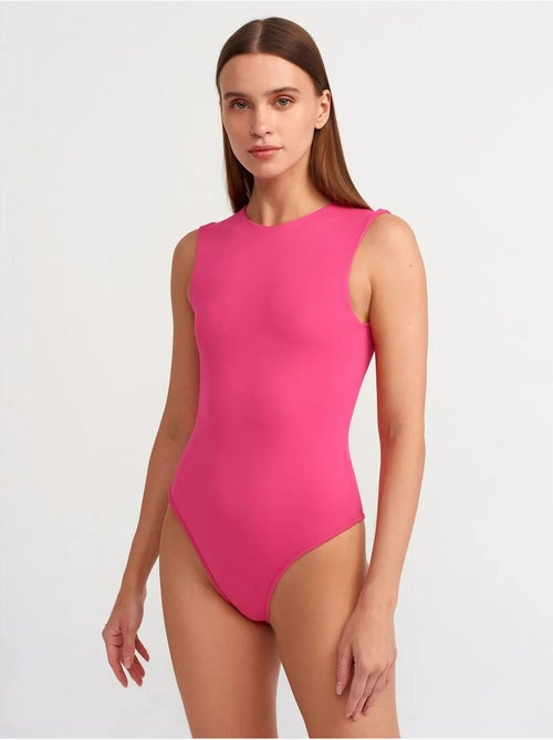 Mono unitard sin costuras sin mangas de corte slim dilvin - Kiabi Mono unitard sin costuras sin mangas de corte slim dilvin - Kiabi