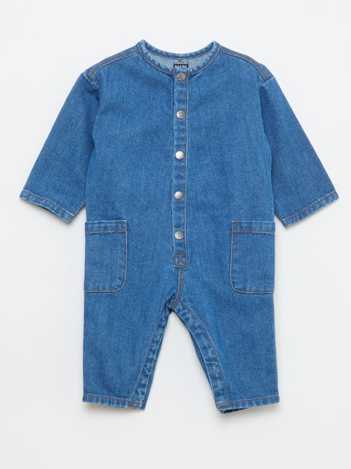 Mono vaquero con bolsillos de parche - Kiabi