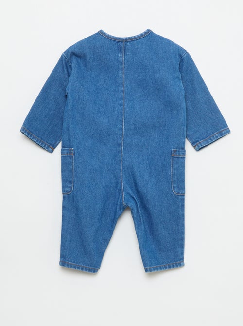 Mono vaquero con bolsillos de parche - Kiabi