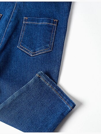 Mono vaquero con tirantes con volantes