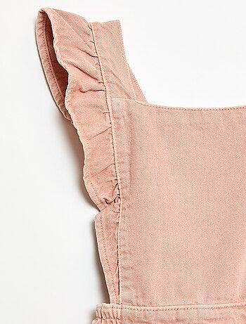 Mono vaquero con volantes