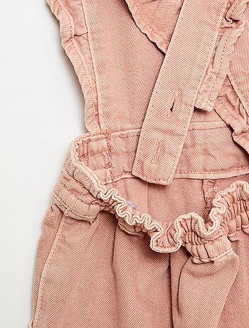 Mono vaquero con volantes