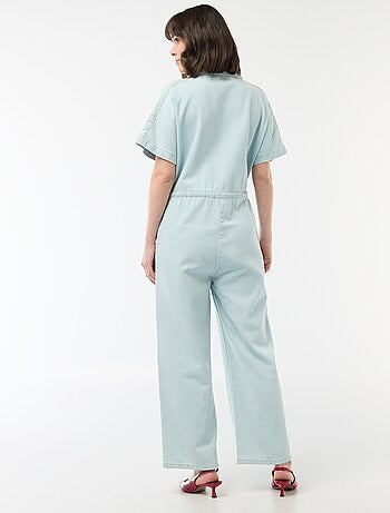 Mono vaquero de manga corta