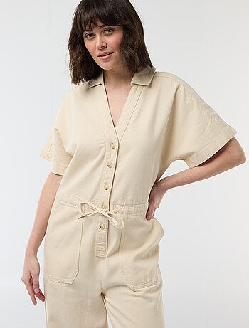 Mono vaquero de manga corta