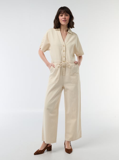 Mono vaquero de manga corta - Kiabi