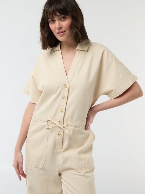 Mono vaquero de manga corta - Kiabi