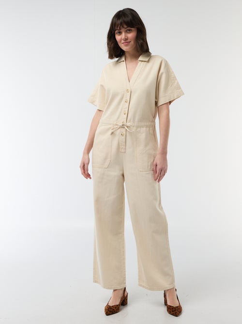 Mono vaquero de manga corta - Kiabi