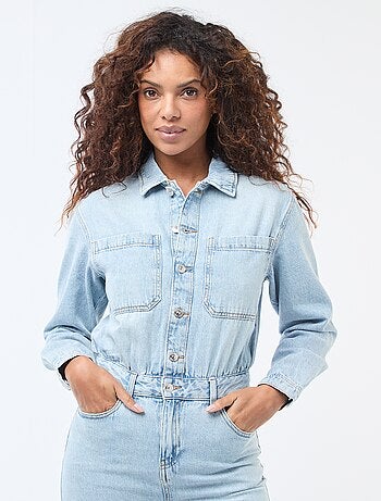 Mono vaquero de manga larga