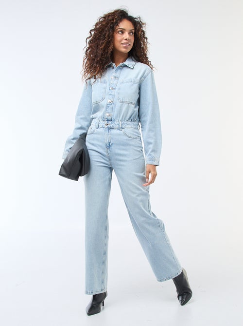 Mono vaquero de manga larga - Kiabi