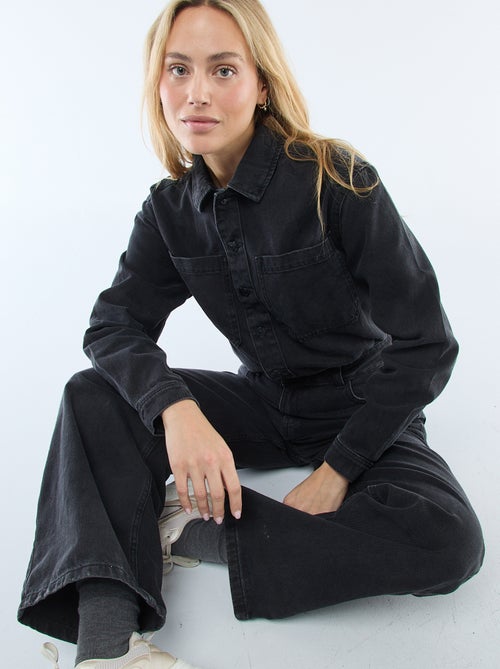 Mono vaquero de manga larga - Kiabi