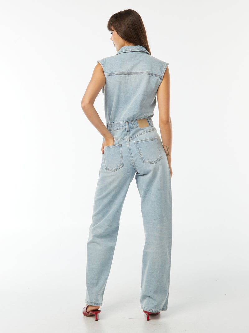 Mono vaquero sin mangas Azul - Kiabi