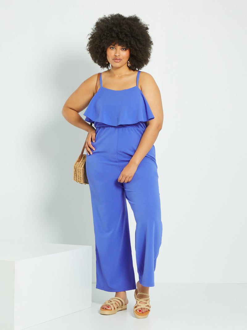 Mono 'Vero Moda' de tirantes azul - Kiabi