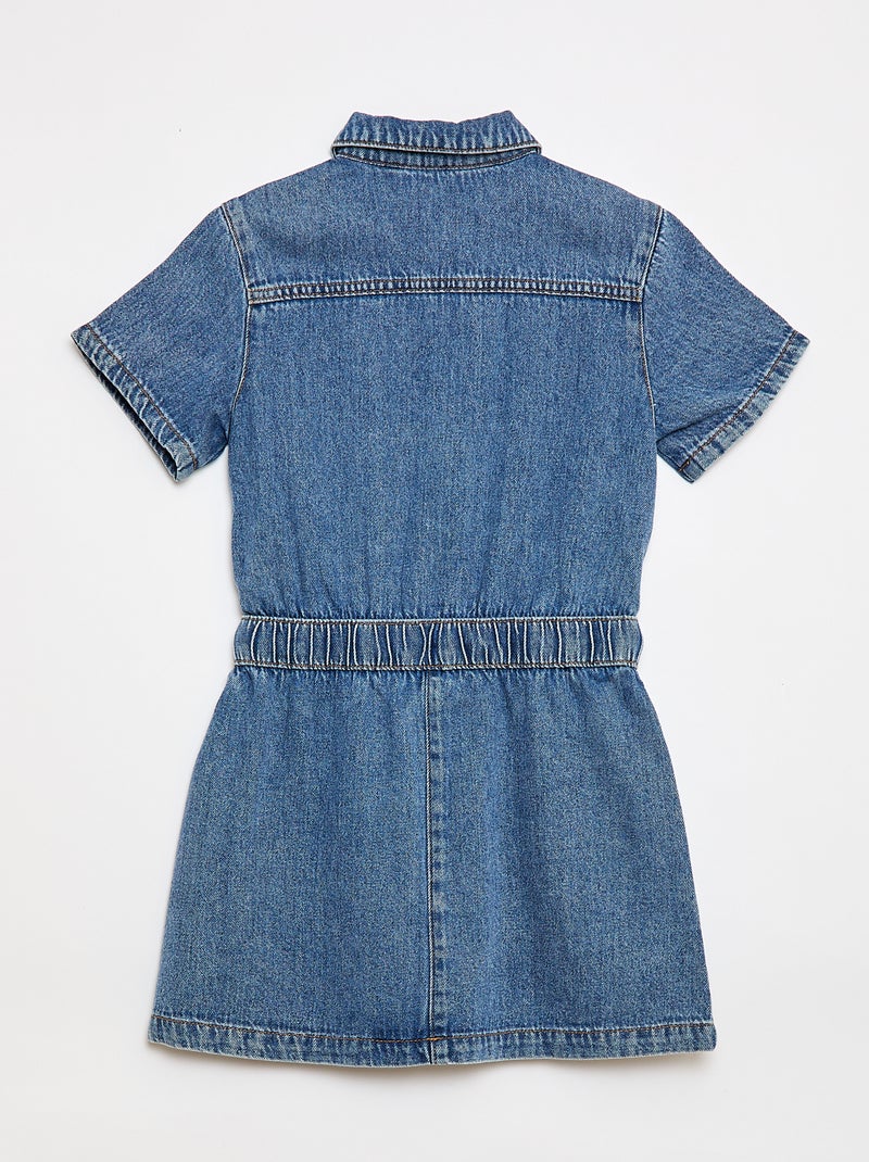 Mono vestido denim Azul - Kiabi