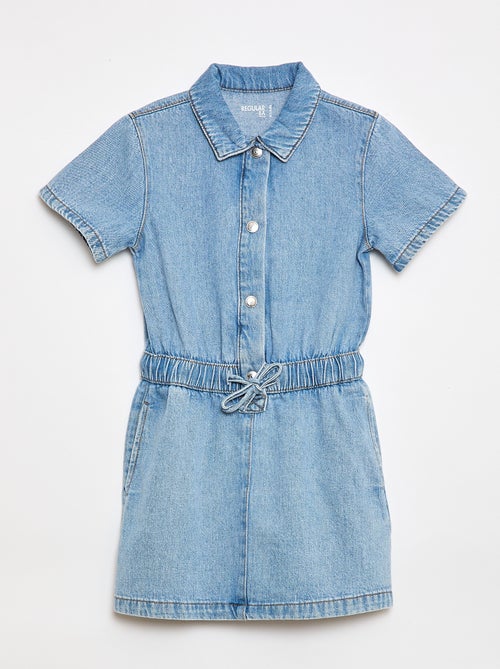 Mono vestido denim - Kiabi