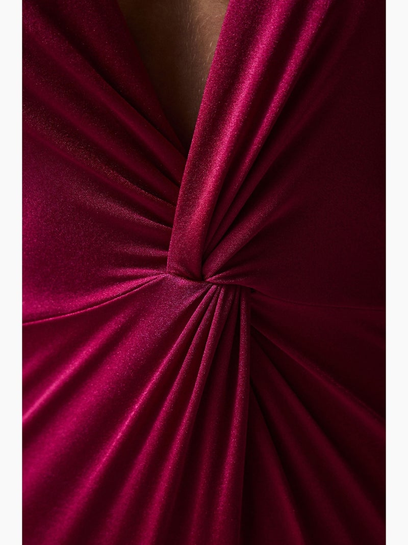 Monokini tricia mujer penti Rojo burdeos - Kiabi