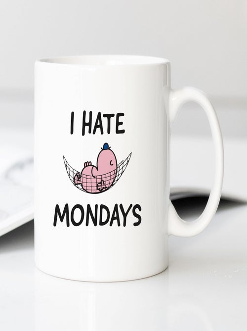 Monsieur Madame - Taza I HATE MONDAYS - Kiabi Monsieur Madame - Taza I HATE MONDAYS - Kiabi