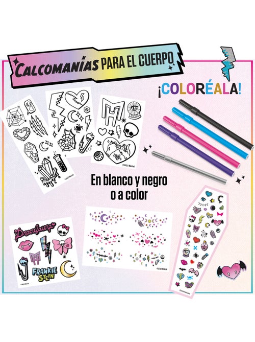 Monster high estudio de tatuajes y body art - Kiabi