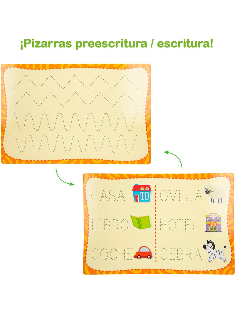 Montessori lisciani juego aprender a escribir escuela de escritura N/D - Kiabi