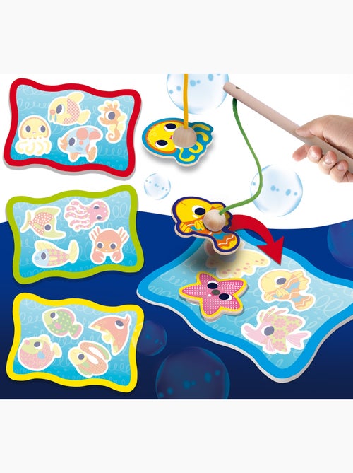 Montessori lisciani juego de pesca magnético de madera 32 piezas - Kiabi Montessori lisciani juego de pesca magnético de madera 32 piezas - Kiabi