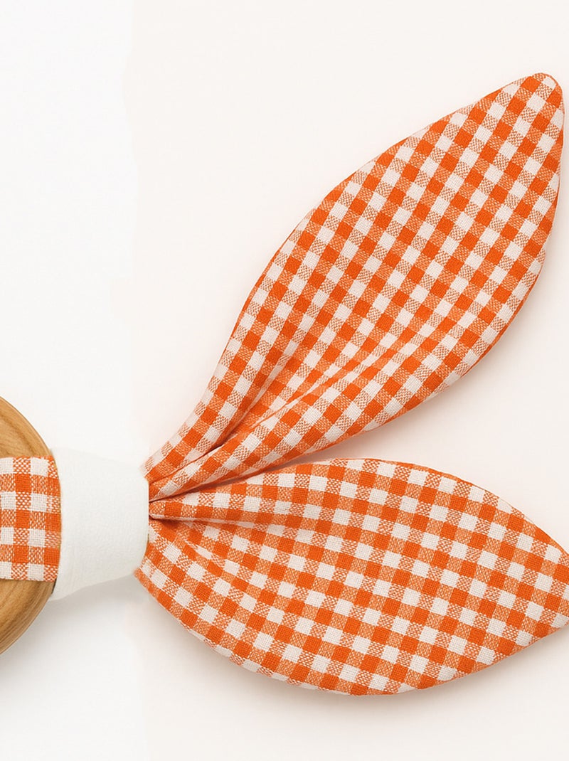 Mordedor de algodón orgánico Naranja - Kiabi