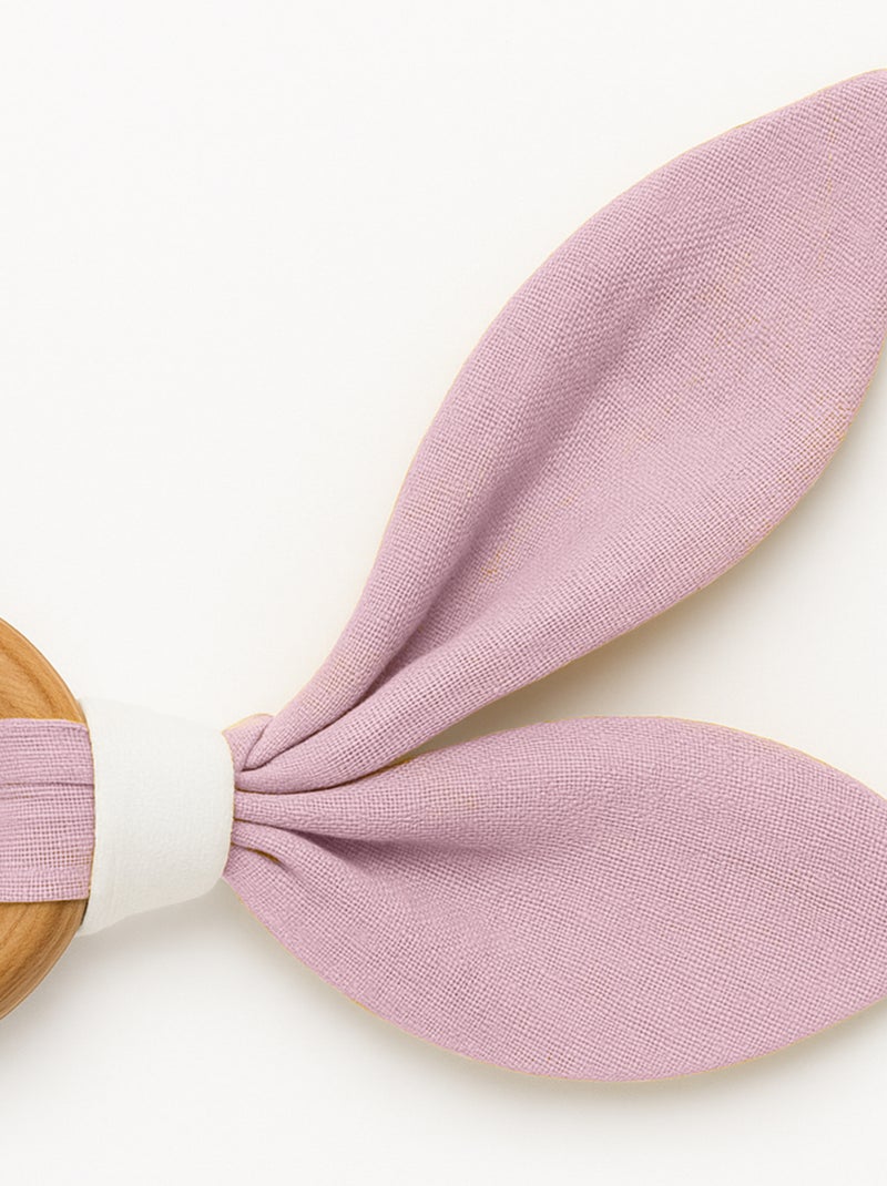 Mordedor de algodón orgánico Rosa - Kiabi