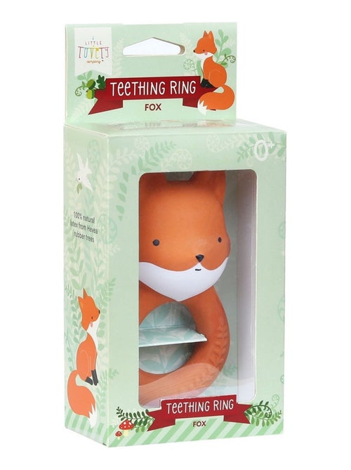 Mordedor sonajero zorro 100% natural | A Little Lovely Company - Kiabi