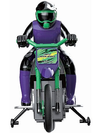 Moto Crosslander? 2.4Ghz, acrobacia extrema con efectos de luz.