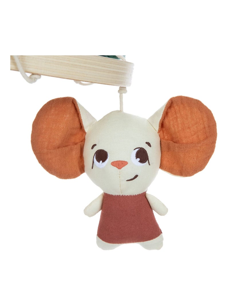 Móvil bebé de madera Wooden Adventures Marrón - Kiabi