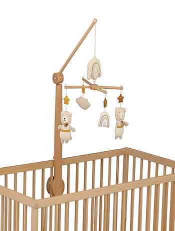 Móvil musical de madera con juguetes de - SAUTHON