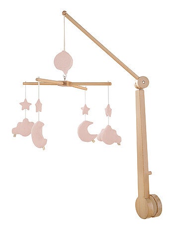 Móvil musical de madera para bebé con 4 - SAUTHON