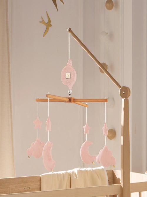 Móvil musical de madera para bebé con 4 - SAUTHON - Kiabi