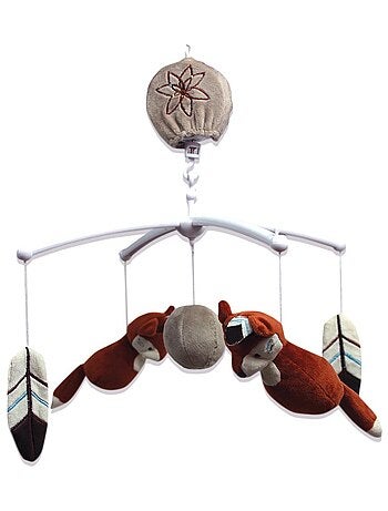 Móvil musical "INDIAN" de Les Chatounets