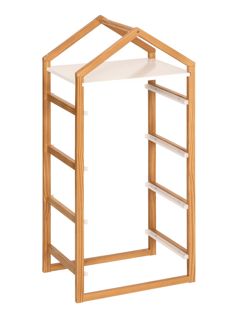 Mueble de almacenamiento con 4 cajas extraíbles Blanco - Kiabi