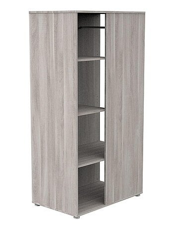 Mueble de almacenamiento con estantes y espacio para colgar en decoración de - BABYPRICE
