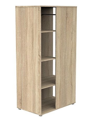 Mueble de almacenamiento con estantes y espacio para colgar en decoración de - BABYPRICE