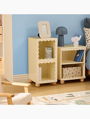 Mueble infantil de almacenaje con 2 compartimentos