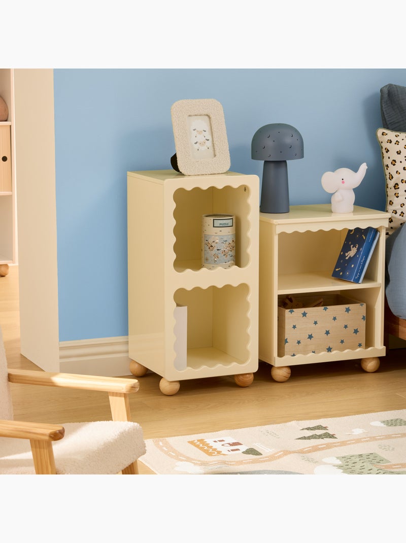 Mueble infantil de almacenaje con 2 compartimentos Beige - Kiabi