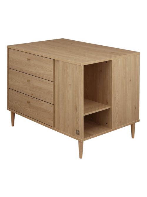 Mueble para bebé en suave decoración de madera de roble con compartimentos de - SAUTHON - Kiabi