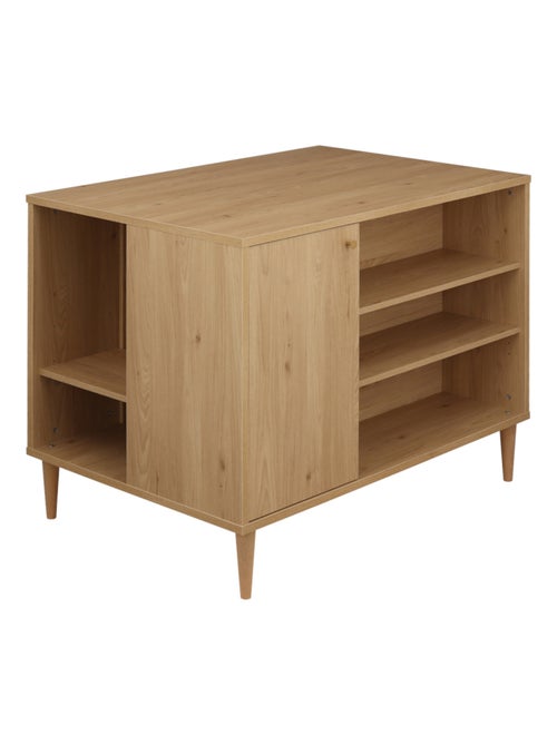Mueble para bebé en suave decoración de madera de roble con compartimentos de - SAUTHON - Kiabi