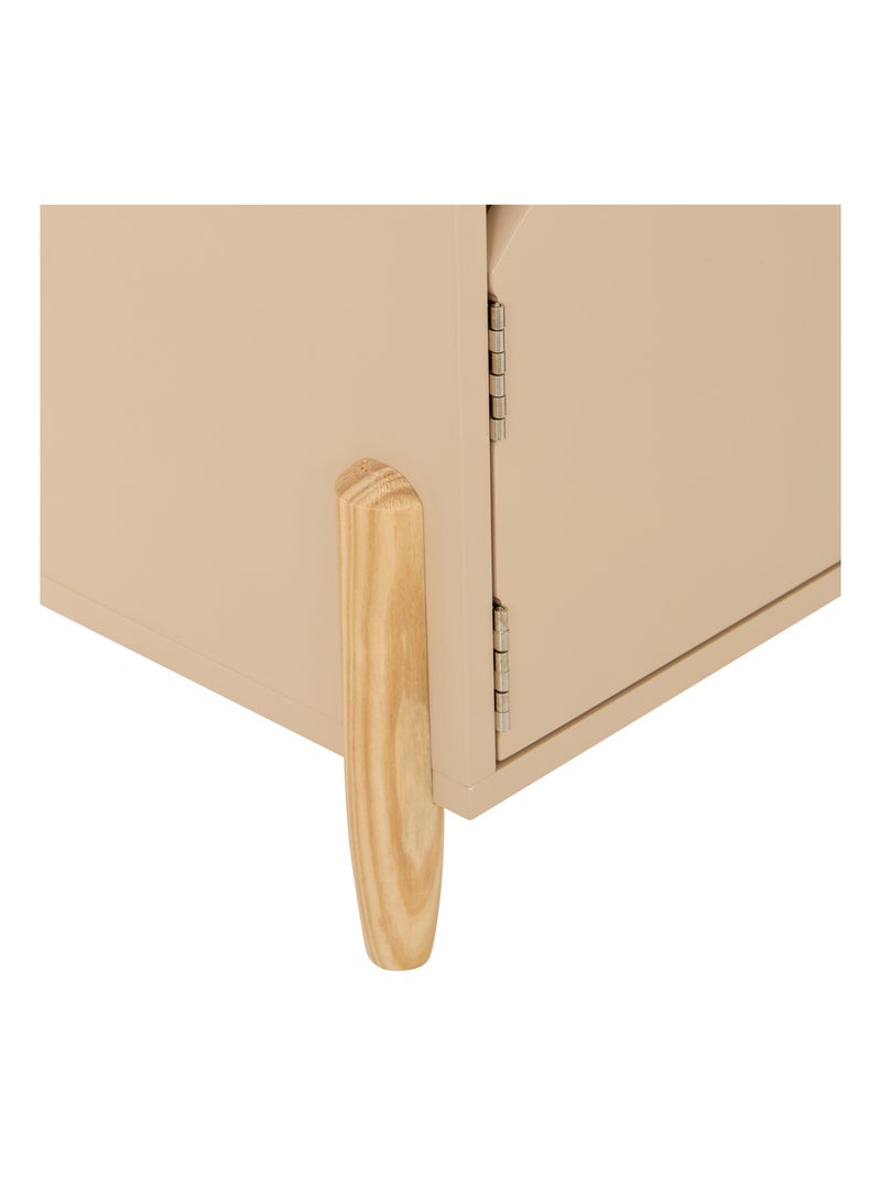 Mueble pequeño, práctico y decorativo para dormitorio infantil Marrón claro - Kiabi