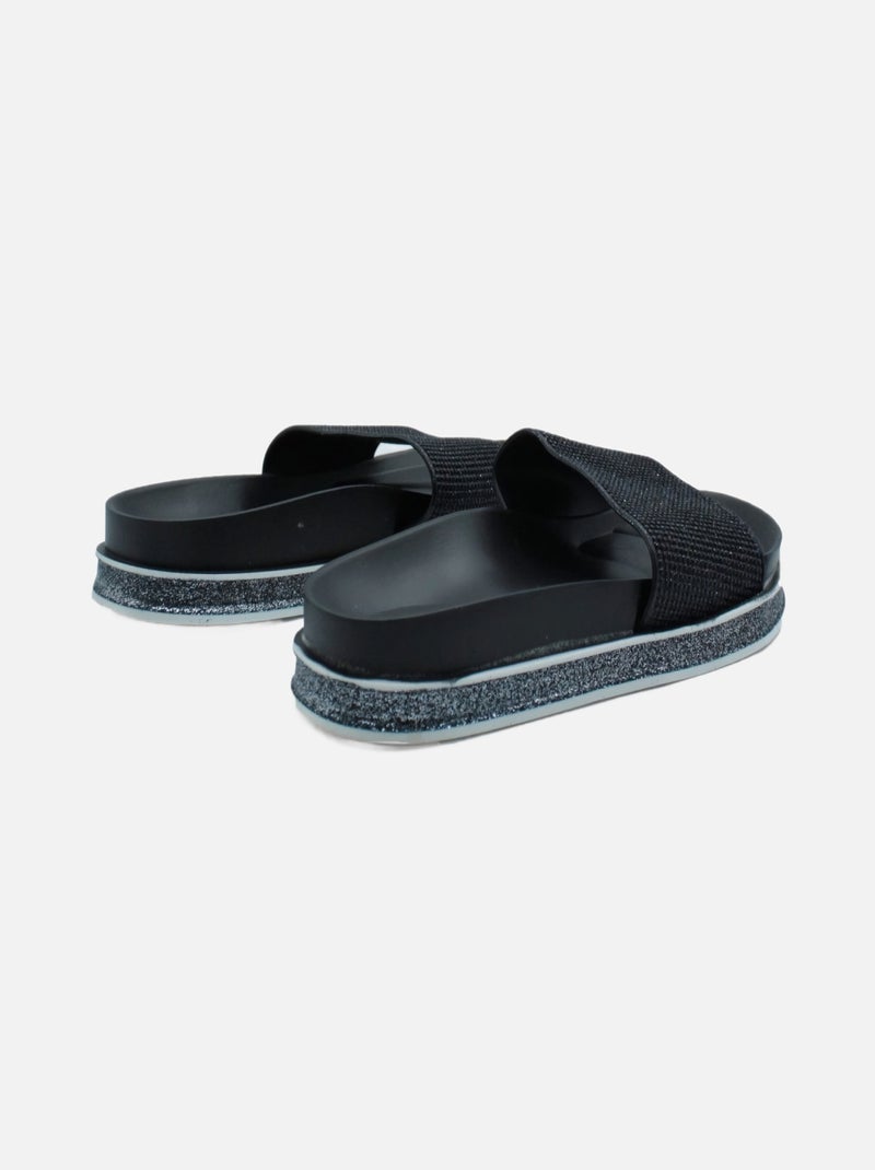 Mulas brillantes Kebello Negro Negro - Kiabi
