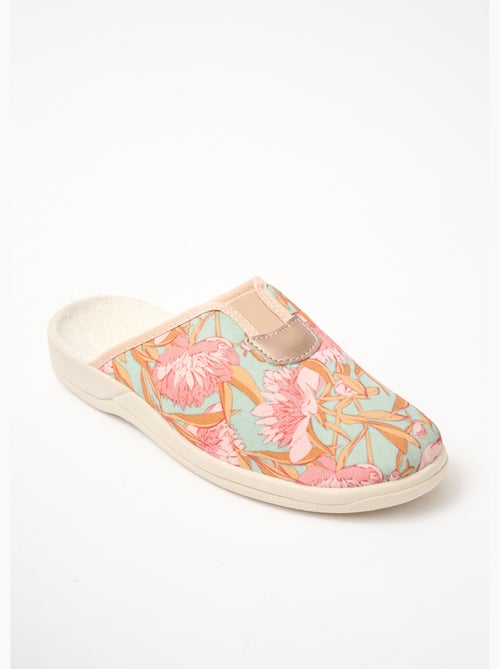 Mules anchas florales - Afibel - Kiabi