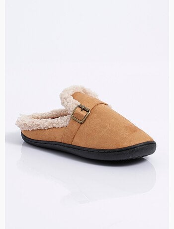 Mules antideslizantes con forro de ante - AFIBEL
