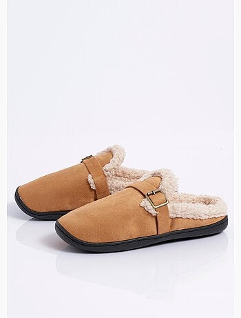 Mules antideslizantes con forro de ante - AFIBEL