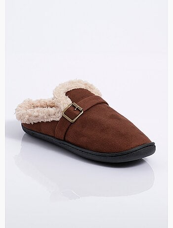 Mules antideslizantes con forro de ante - AFIBEL